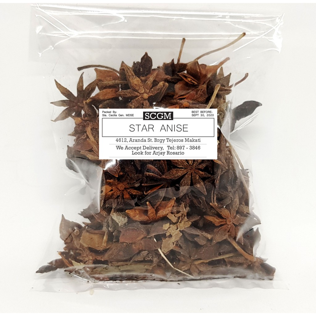 Star Anise Whole 100g Shopee Philippines