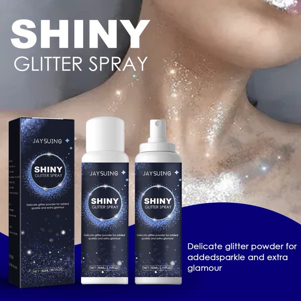 60ml Glitter Spray for Hair And Body Glitter Powder Spray