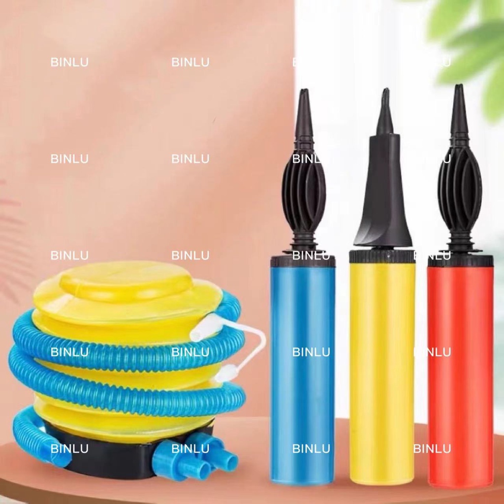 Manual air pump balloon inflator,portable balloon air pump,birthday party decoration supplies