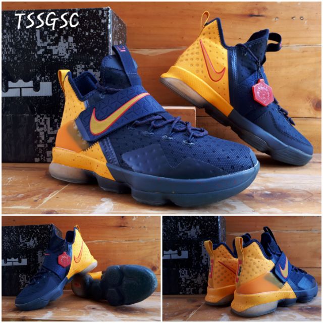 lebron 14 navy blue