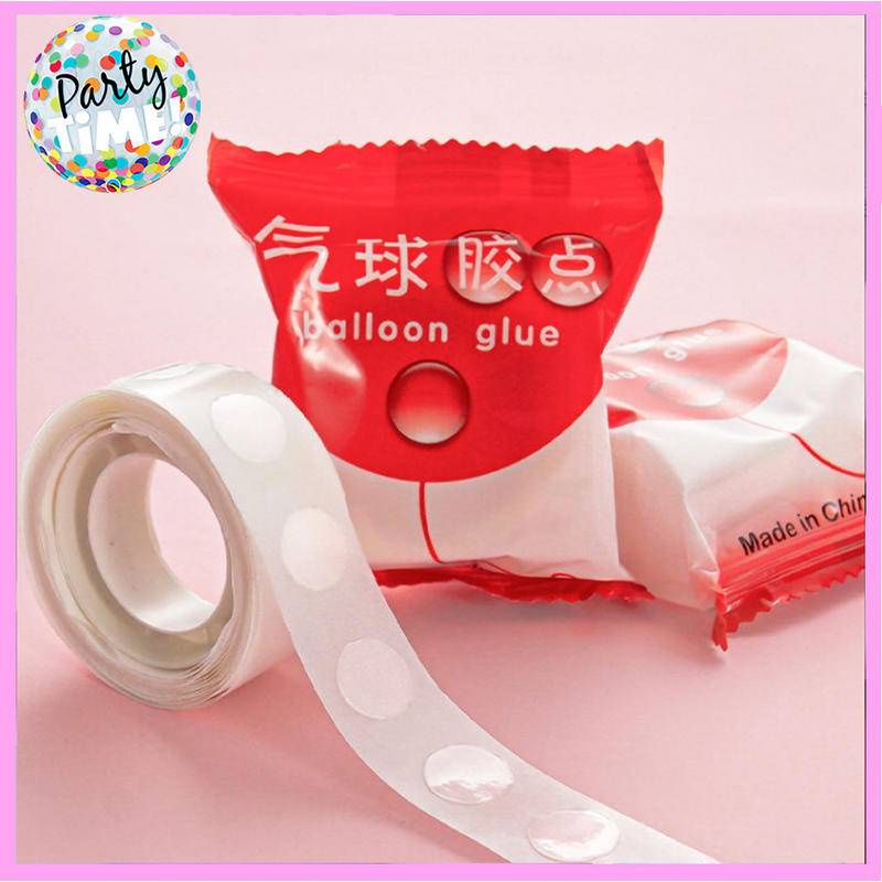 Balloon Tape Balloon Glue 100 Point Birthday Party Balloons Shopee