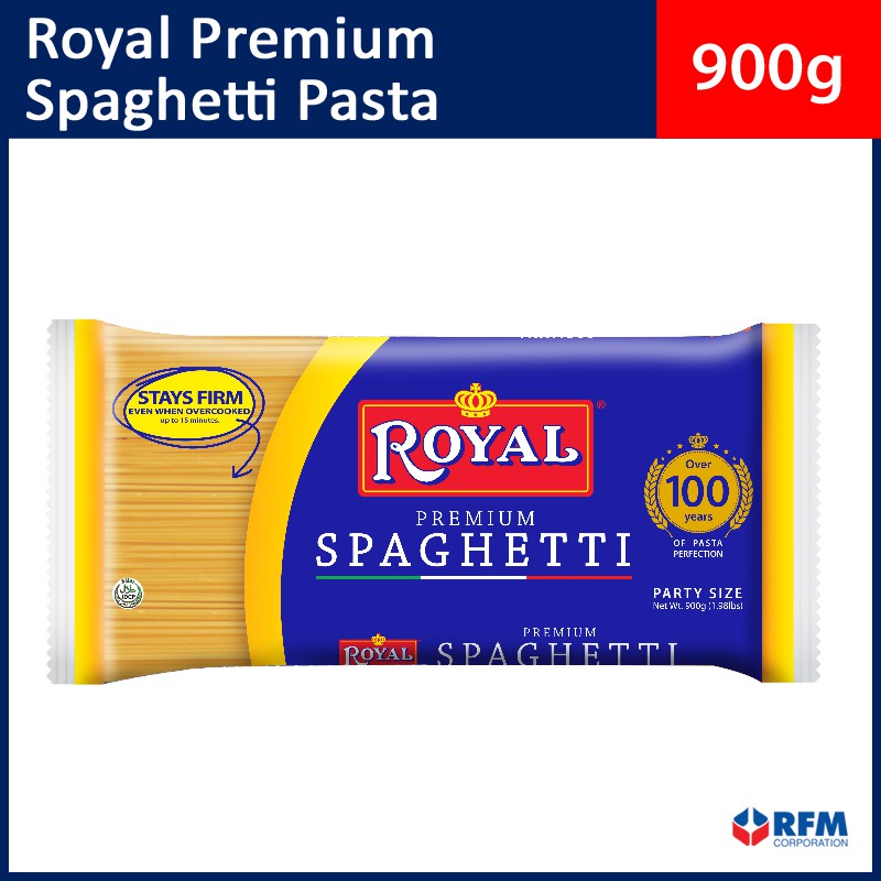 Royal Premium Spaghetti Pasta 900 grams Shopee Philippines