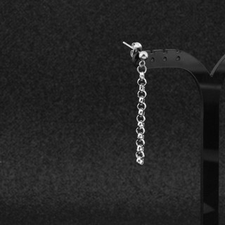 1pc Kpop BTS  Earing KPOP  with the same minimalist ring chain Earstud Piercing Non-piercing Long Chain Stick Earclip Stylish  JK V JIMIN SUGA JIN RM J-HOPE #7