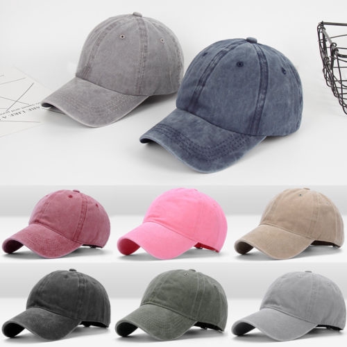 denim ball cap