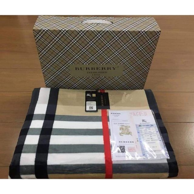 burberry blanket