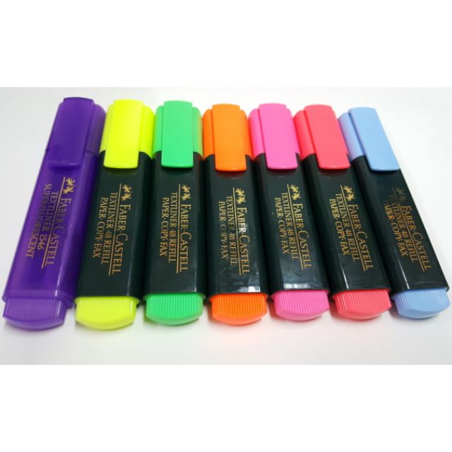 [FPS FairPriceSupplies] Faber-Castell Textliner 1548 Highlighters (Made ...