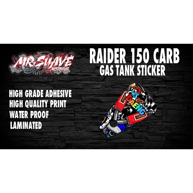 Raider Sticker Motorcycle Accessories Prices And Online Deals Motors May 21 Shopee Philippines