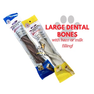 Vegebrand Large Dental 4.5' Bone 7 Dental Effect with Filling 70g