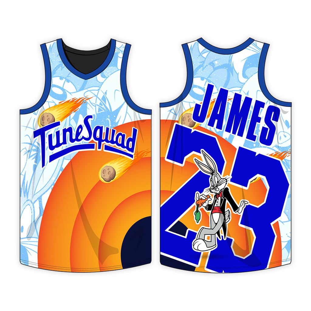 Space Jam A New Legacy Tune Squad Jersey Sublimation Blue Limited