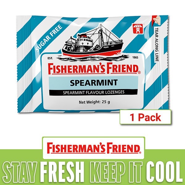 Fisherman's Friend Spearmint 25g 1 Pack Shopee Philippines