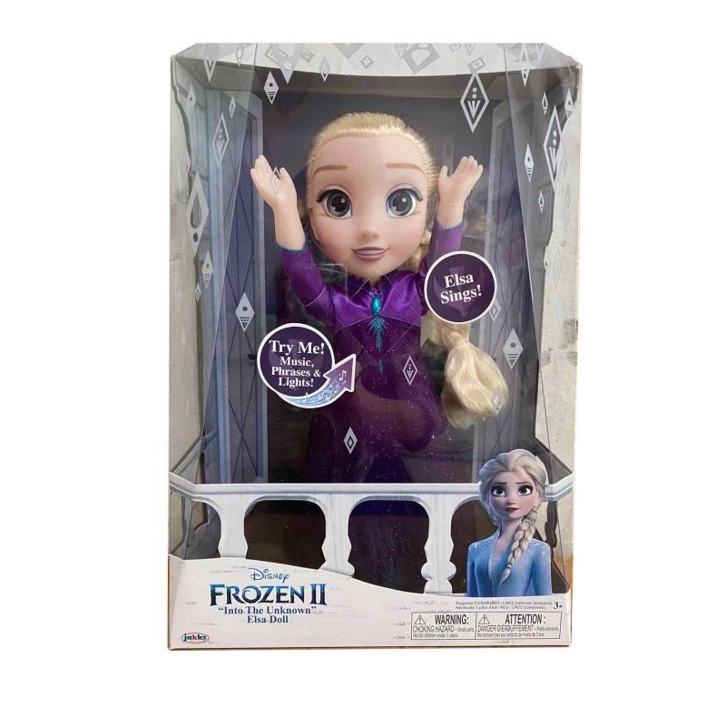 frozen 2 elsa singing doll