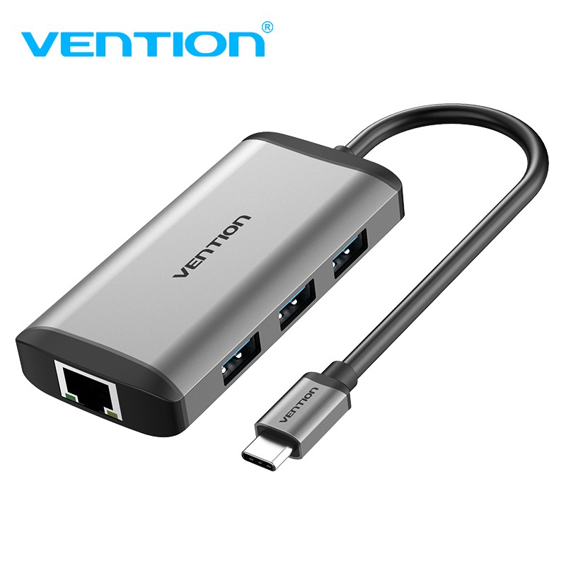 Vention CNCHB 6 in 1 Adapter USB C Hub Converter Type C to USB 3.0 HDMI