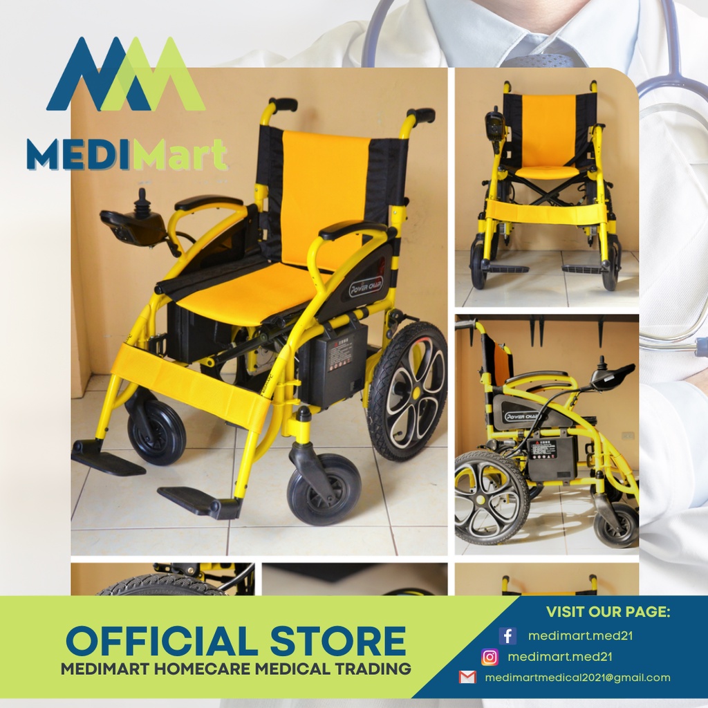 ELECTRIC FOLDABLE WHEELCHAIR (BRAND NEW) | Shopee Philippines