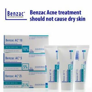 Authentic Benzac AC Galderma (Benzoyl Peroxide) Imported 60g #5