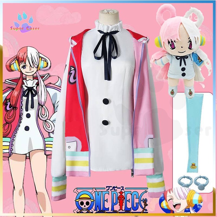 【In Stock】2022 One Piece Uta Cosplay Costume Film Red Shanks' Daughter