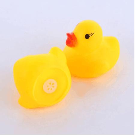 BY 10PCS Baby Bath Toy Duck Swimming Pool Play Water Net Duck  Shopee Philippines