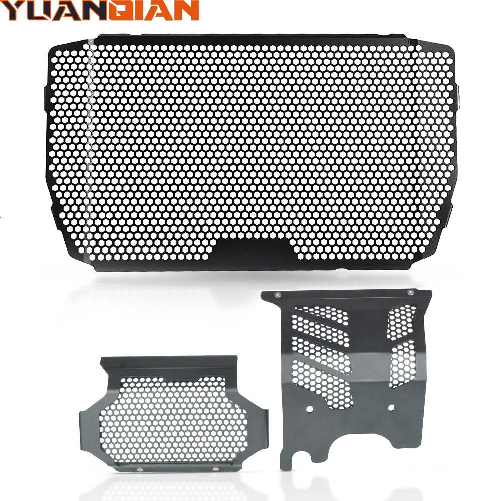 Motorcycle Oil cooler Guard Grill Engine Radiator Guard Protector