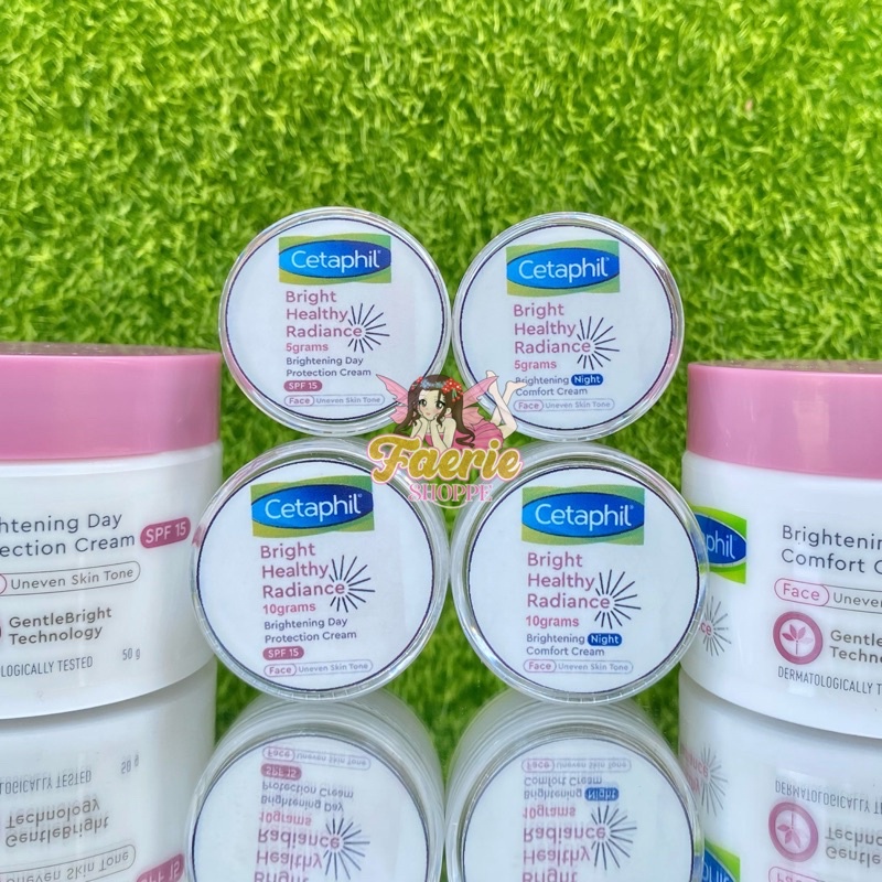 Cetaphil Bright Healthy Radiance Day Protection Cream | Night Comfort Cream 5G/10G