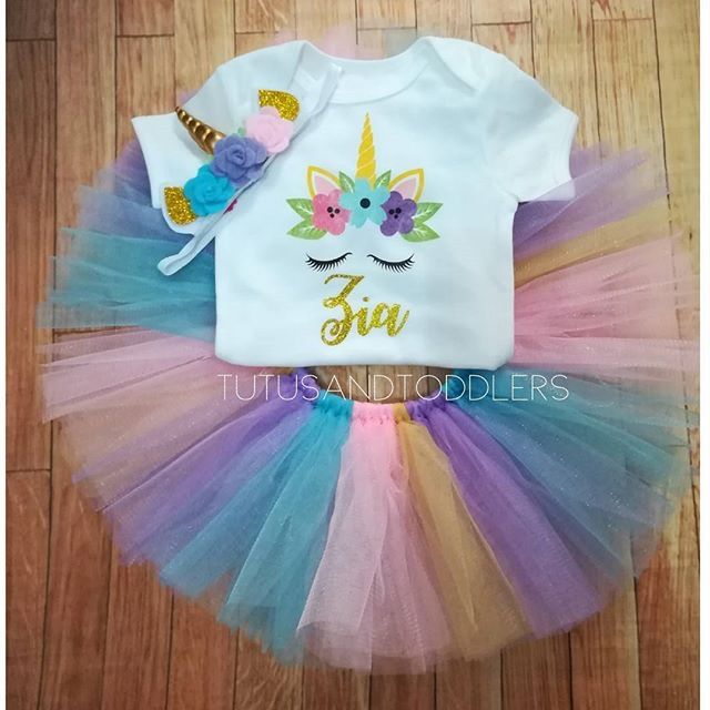 Unicorn Tutu Costume Set for Baby Shopee Philippines