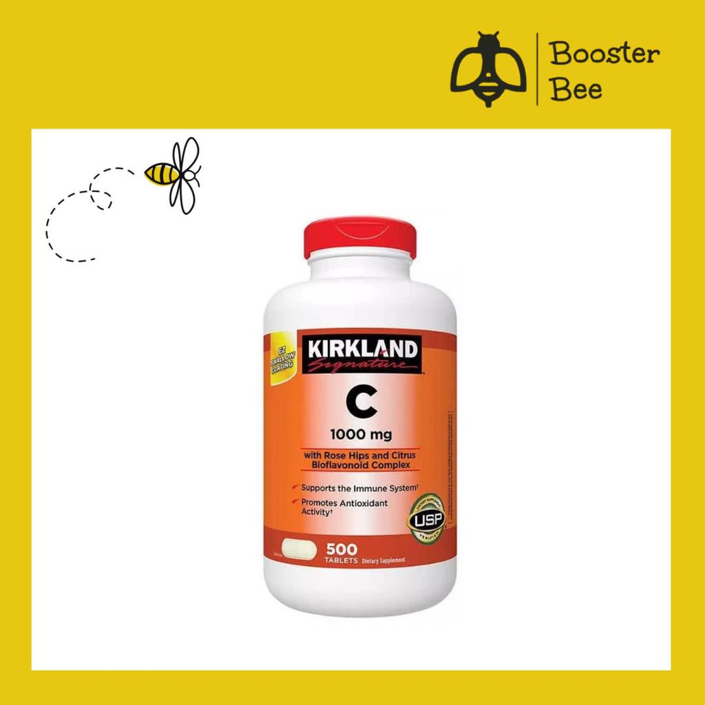 Kirkland Signature Vitamin C 1000mg 500 Tablets Shopee Philippines