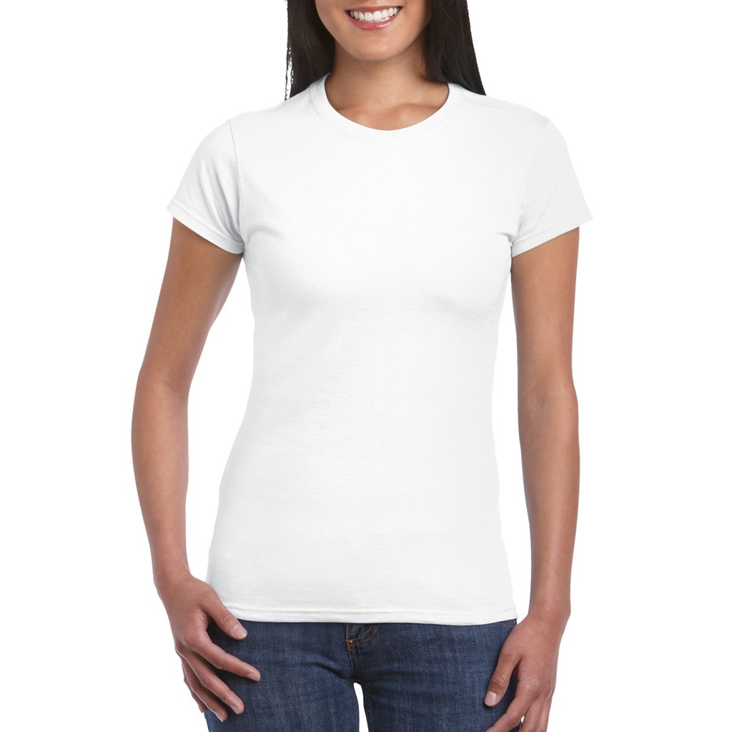 Gildan Premium Cotton Ladies' T-Shirt (White) #5