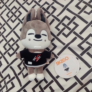 SKZ STRAY KIDS SKZOO BangChan Bang Chan Wolfchan Official Plush Plushie ...