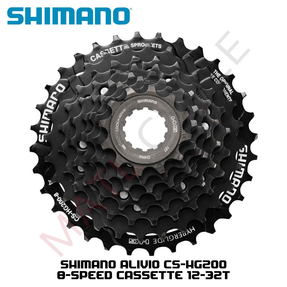 shimano 8 gear cassette