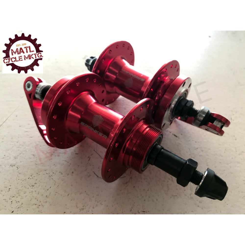 double threaded bicycle hub