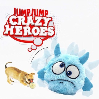 Interactive Monster Plush Doll Giggle Ball Shake Crazy Pulator Dog Toy Exercise Electronic Toy For Puppy Pets #1