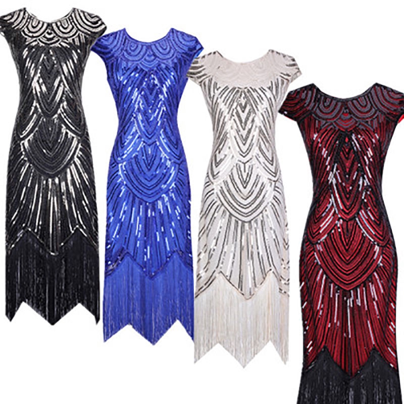 Flapper Costume Great Gatsby Party Fancy Prom Evening Dress | Shopee ...