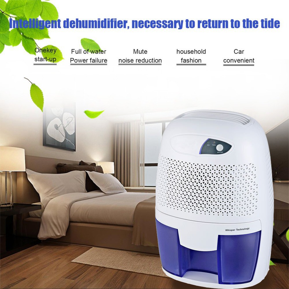 500ml Household Dehumidifier Mini Intelligent Dehumidifier Portable