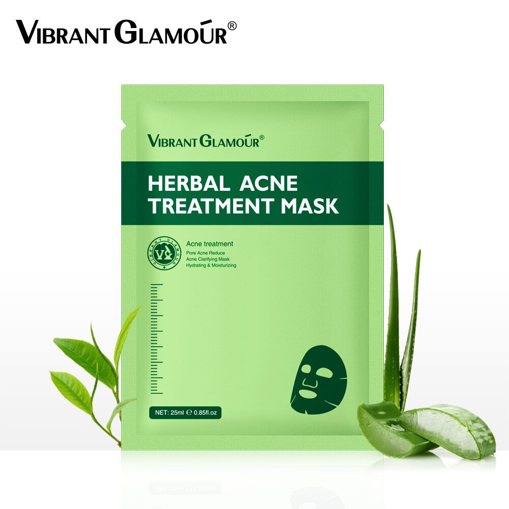 2022VIBRANT GLAMOUR Herbal Acne Treatment Mask Antiacne Pimples Facial