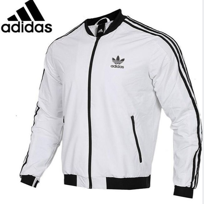 white adidas mens jacket