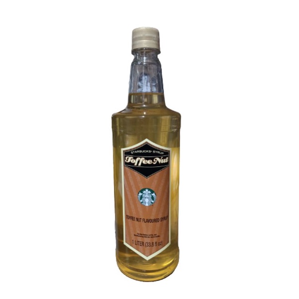 Starbucks Toffee Nut flavoured Syrup 1L Shopee Philippines