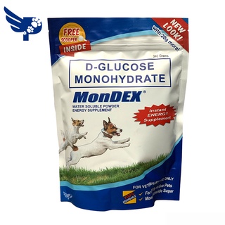 （hot）MONDEX 340g - New Packaging - Dextrose Powder for Dogs & Cats - D-Glucose Monohydrate - Energy