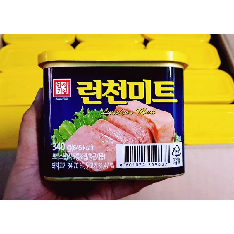 Hansung Luncheon Meat 200g. and 340g. EXPIRATION July, 2024 Shopee