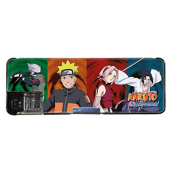 Sterling Naruto with Sharpener PVC Pencil Case (Random Design) | Shopee ...