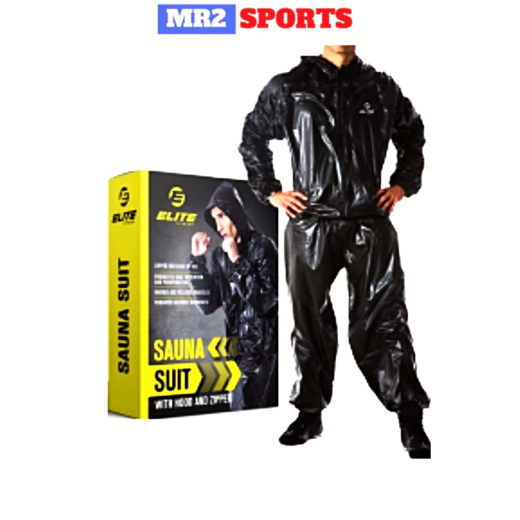 Sauna Suit with Hood with Zipper Elite Unisex Shopee Philippines