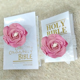 White Bible with Sleeve