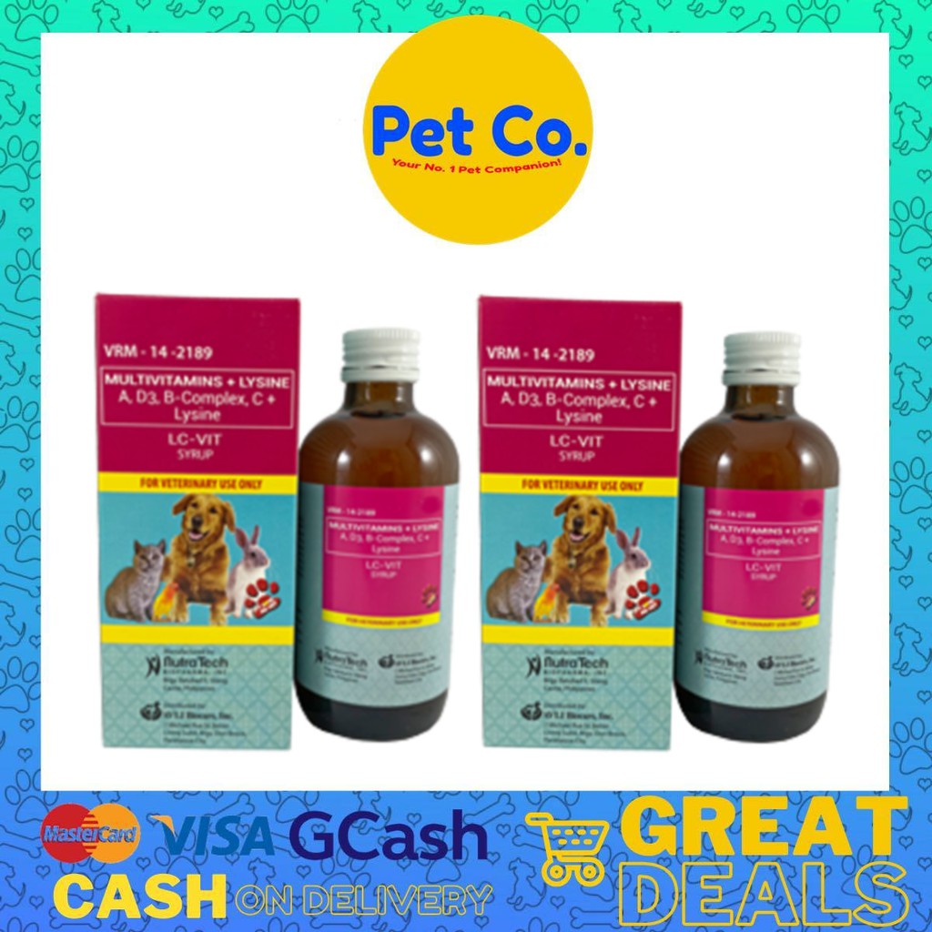 LC Vit Pet Multivitamins Syrup Shopee Philippines