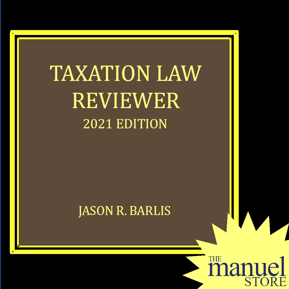 Taxation Law Reviewer Barlis Pdf