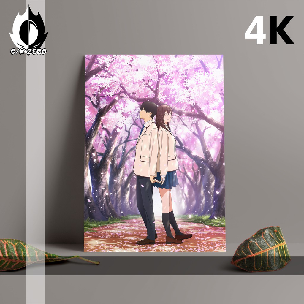 The Most Complete Anime A3 size Poster Kimi no Suizou wo Tabetai (4K