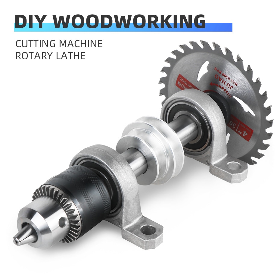 Bearing Seat Pulley Bench Saw Drill Woodworking DIY Cutting Machine
