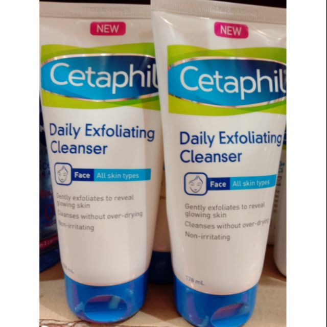 daily exfoliating cleanser cetaphil