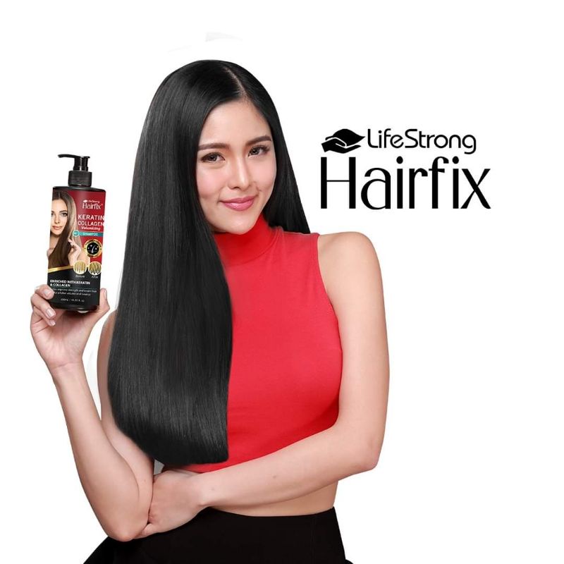 Hairfix Shampoo Keratin Protein Keratin Collagen Shopee Philippines