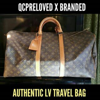 authentic louis vuitton keepall 55