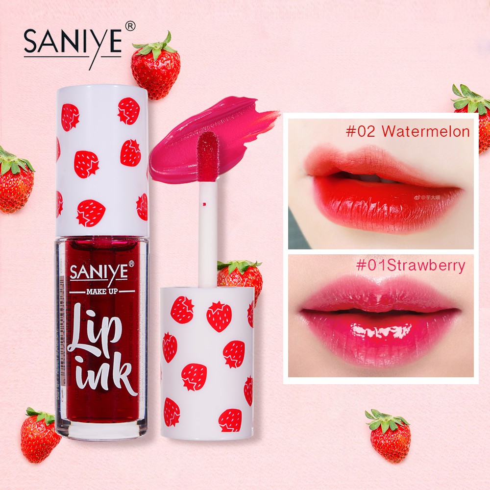 【SANIYE】Lip Tint Matte Liquid Lipstick Long Lasting Velvet Lip Gloss