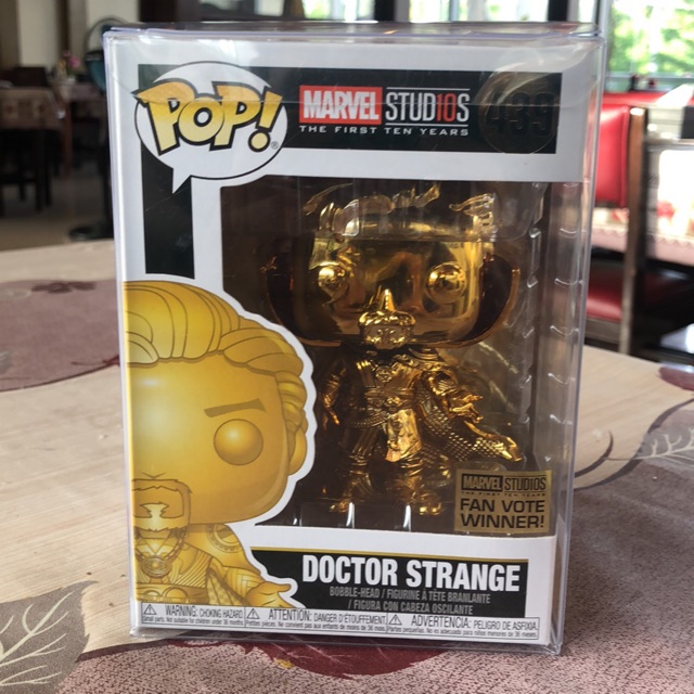 doctor strange funko pop gold