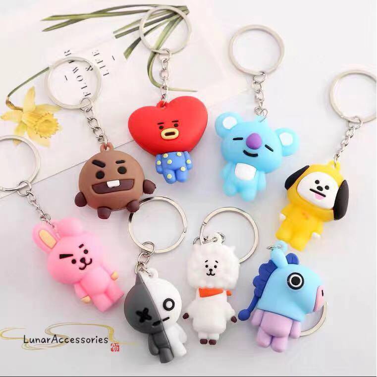 Cute Bt21 Bts Know Keychain | Shopee Philippines