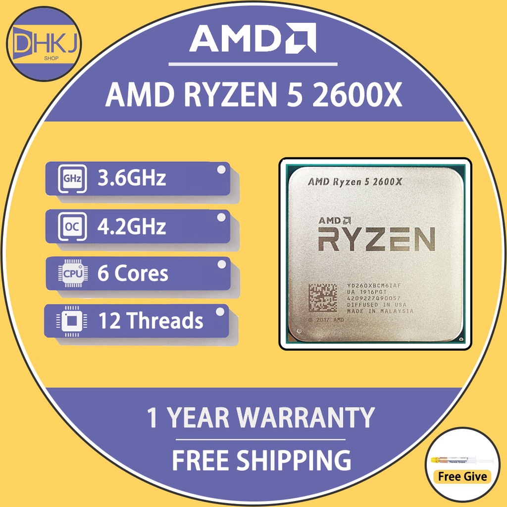 Shop amd ryzen 2600 for Sale on Shopee Philippines